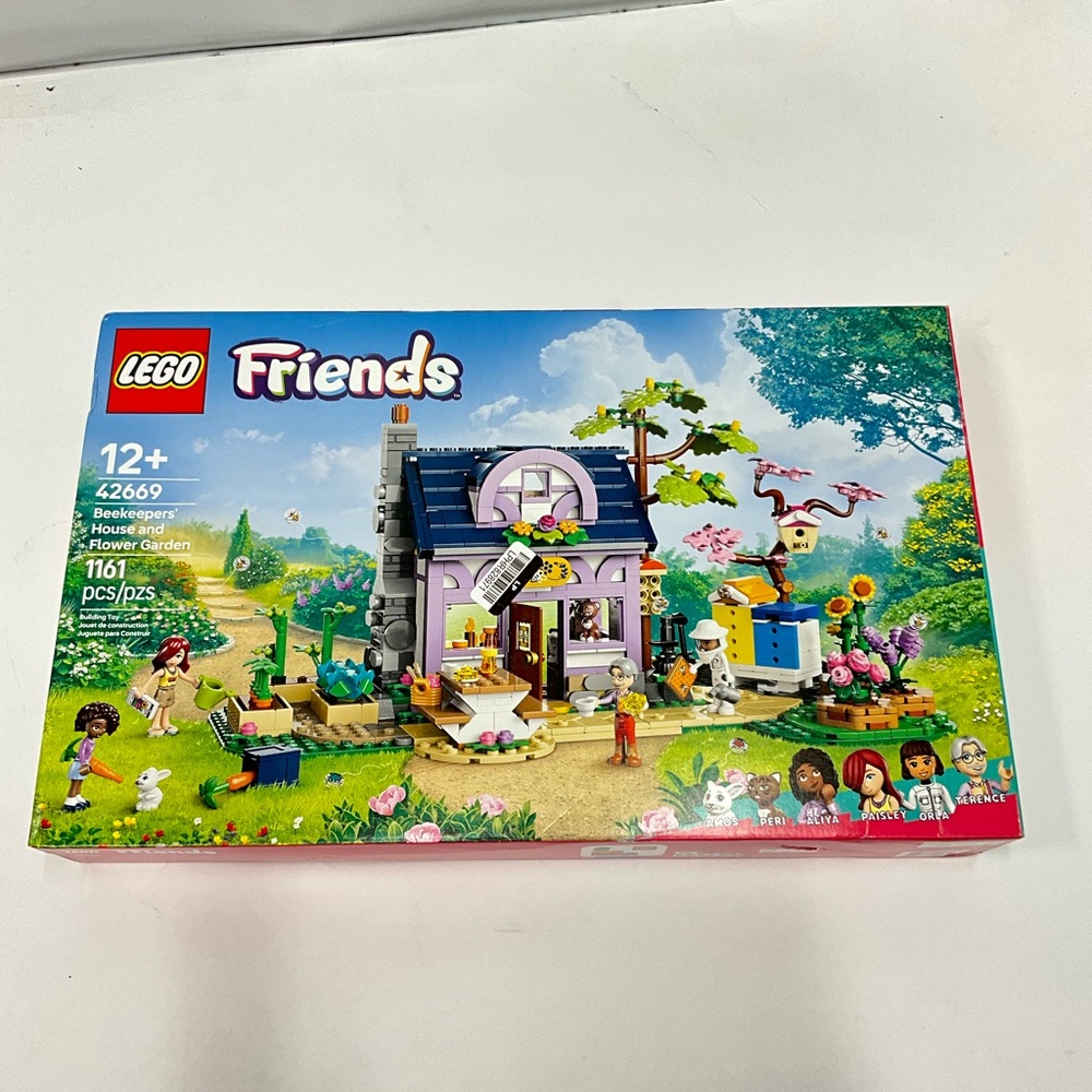 LEGO Friends Beekeeper's House and Flower Garden Toy Set - SEALED BOX